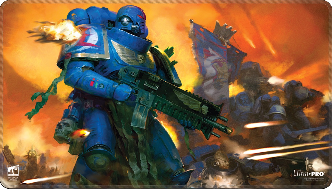 UP Warhammer 40k Space Marines Stitch Playmat