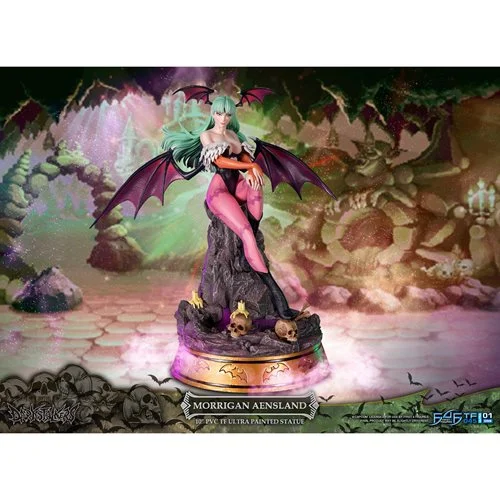 Darkstalkers Morrigan Aensland Statue