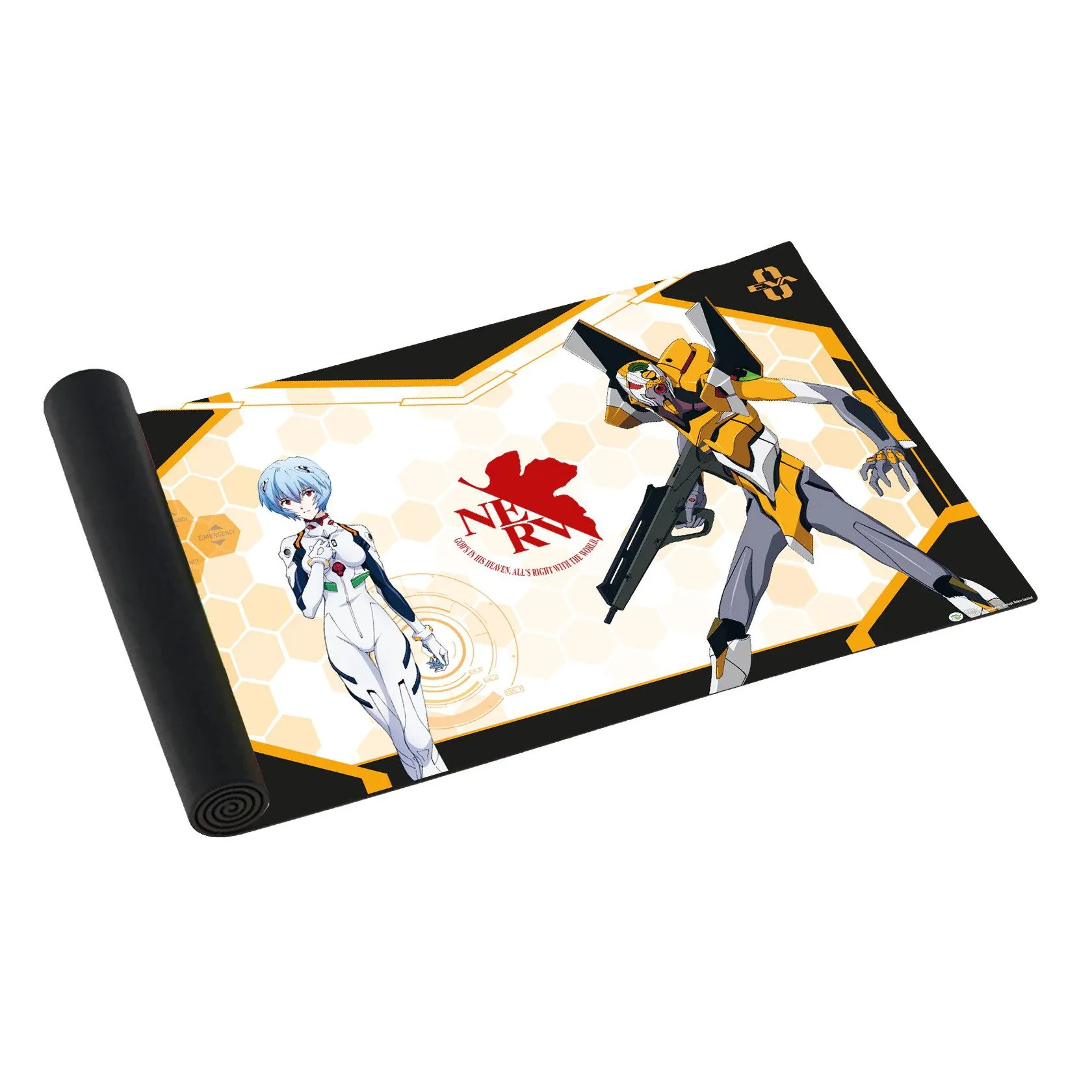 Player's Choice Evangelion Rei and Eva 00 Playmat 14 x 24"