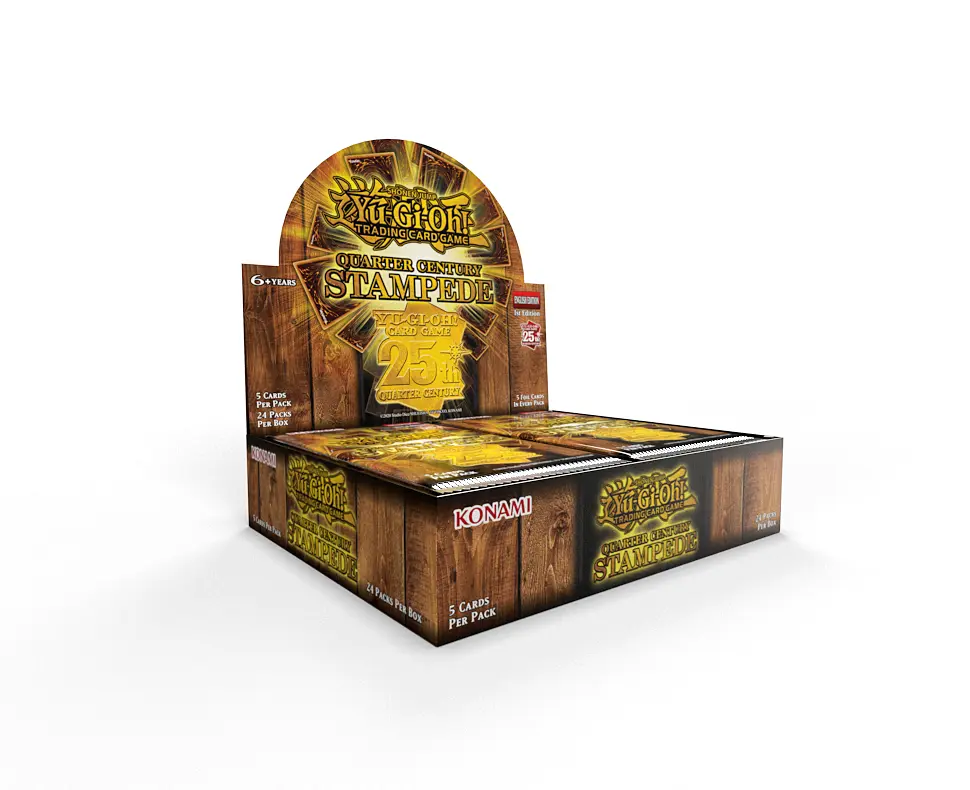 (CASE) Quarter Century Stampede (YGO) 12 boosters