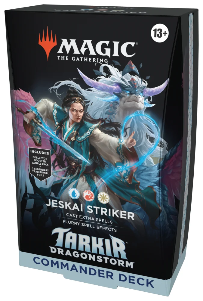 Magic The Gathering Tarkir Dragonstorm Jeskai Striker Commander Deck