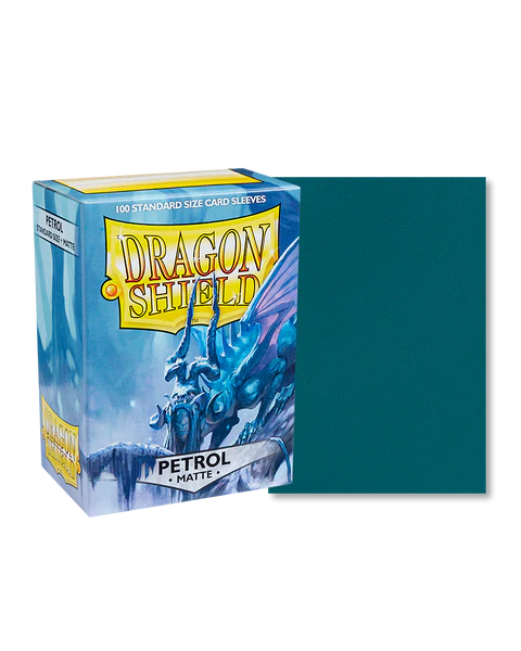 Dragon Shield Standard Size Matte Sleeves Petrol (100pcs)
