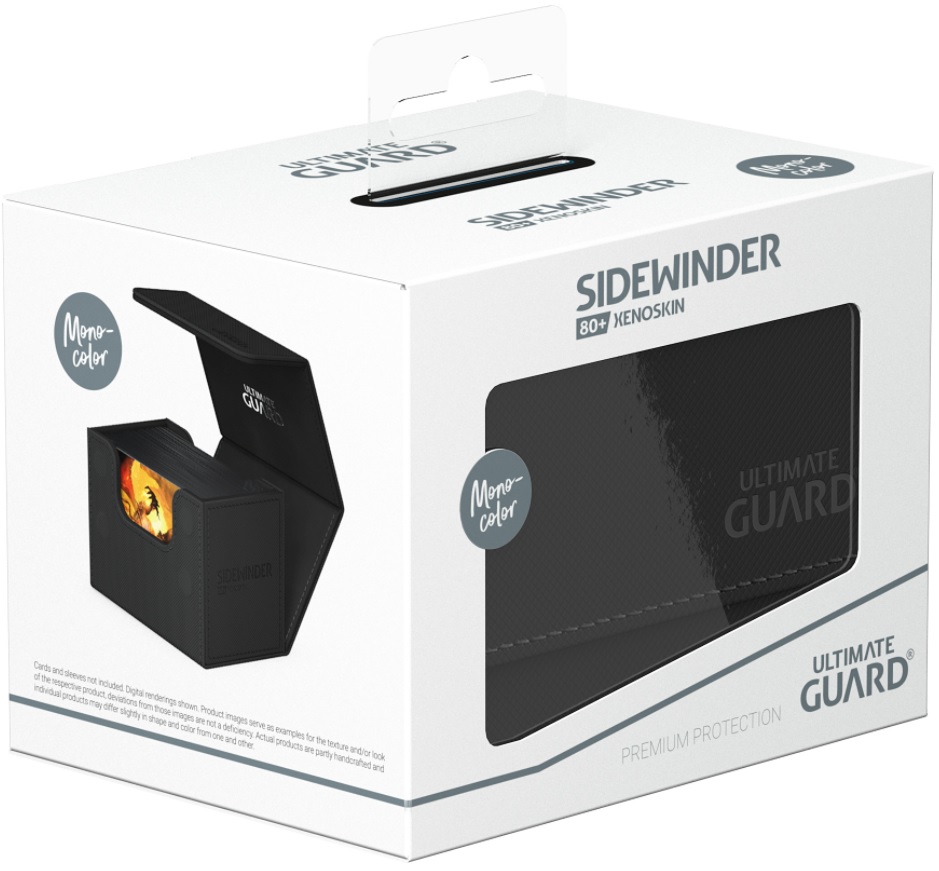 Ultimate Guard - Sidewinder Xenoskin Black 80+