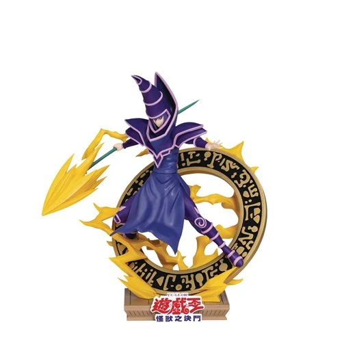 Yu-Gi-Oh Duel Monsters Dark Magician DS-158 D-Stage Statue