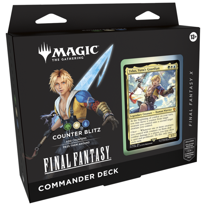 MTG: Final Fantasy Counter Blitz Commander Deck - Tidus
