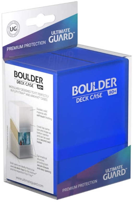 Ultimate Guard Boulder Sapphire (80 Cards)