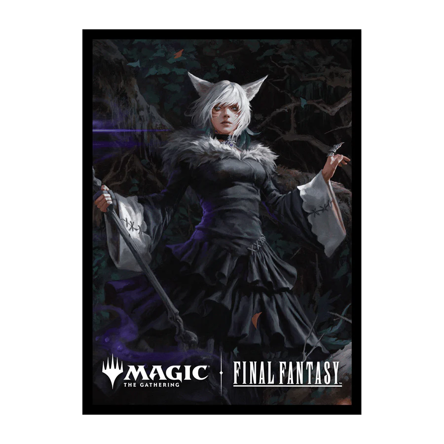 Magic: The Gathering®—FINAL FANTASY™ Y’shtola, Night’s Blessed (Commander) 100ct Deck Protector Sleeves
