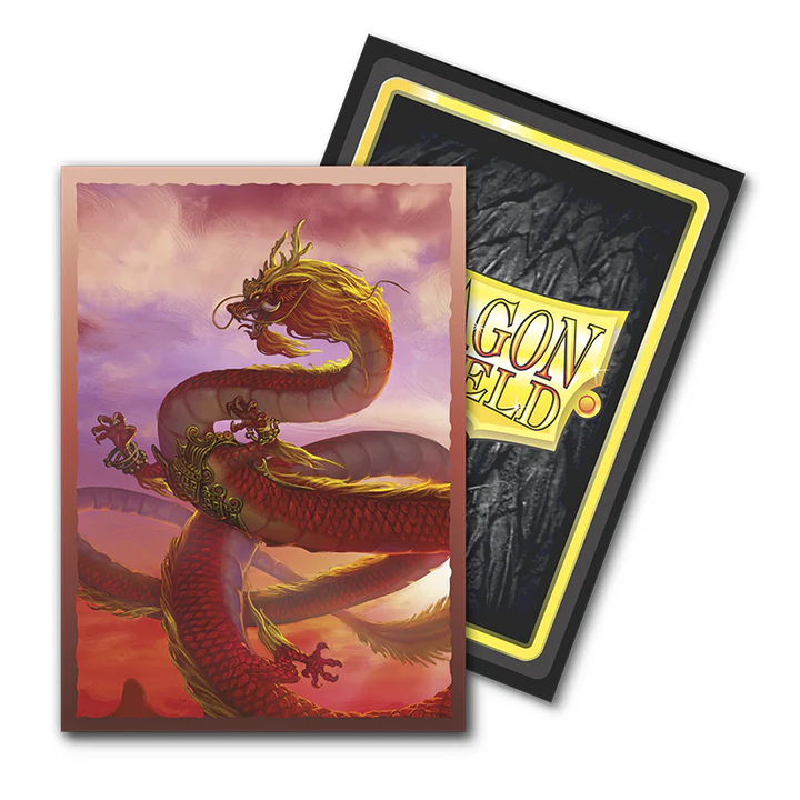 Dragon Shield - 100ct Standard Size - Art - Dual Matte - Year of the Wood Dragon 2024
