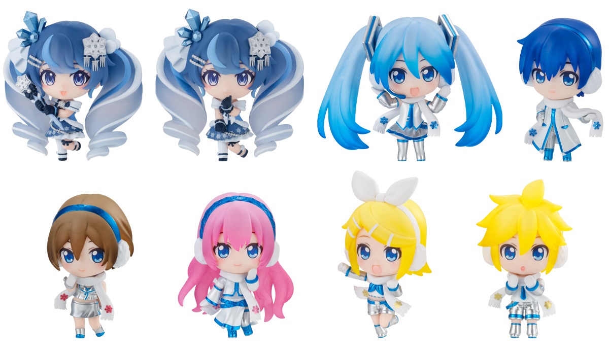 Blind Box Snow Miku Shokugan Set 