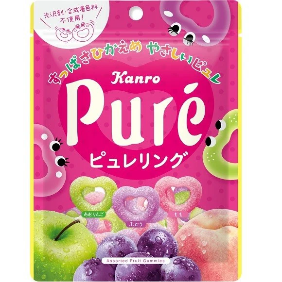 Kanro - Pure Assorting Ring Gummy