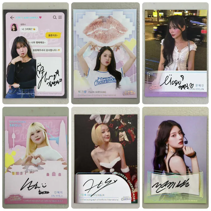 Korea Cheerleader Entertainment Cheerleaders Card Collection Series 2