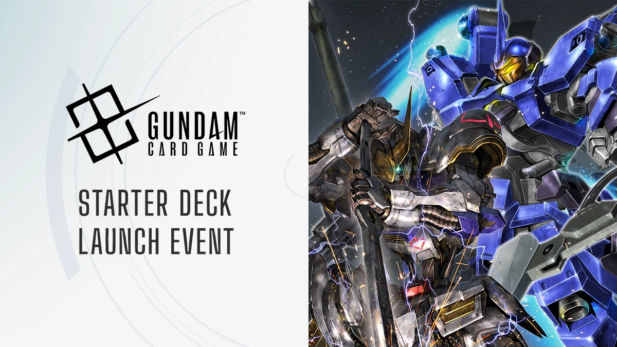 Gundam Iron Bloom Starter Deck ST05 Event Tickets October 1, 2025