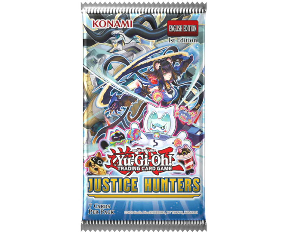 YuGiOh Justice Hunters Booster Pack