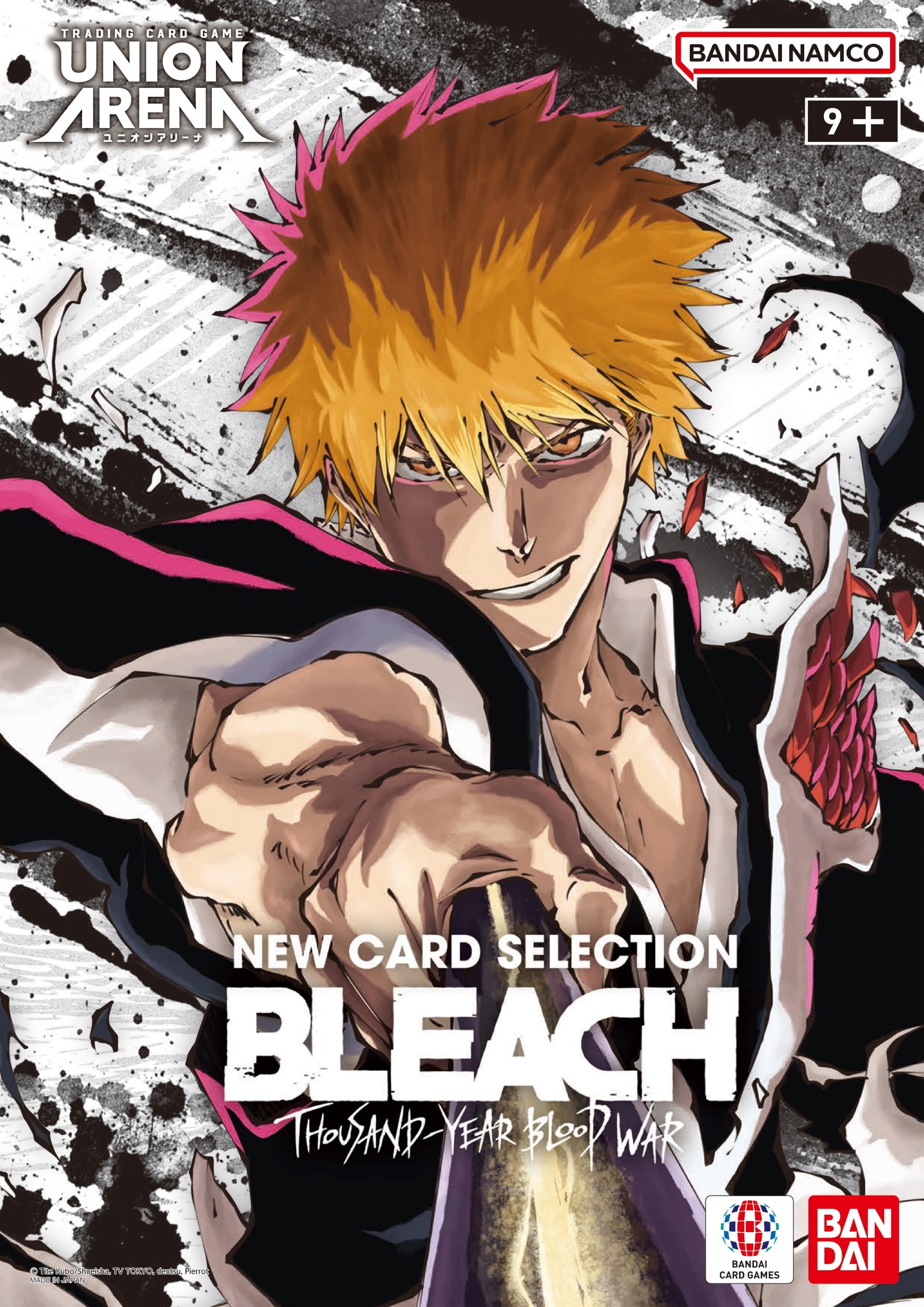 Union Arena - Bleach: Thousand Year Blood War - New Card Selection Bandai