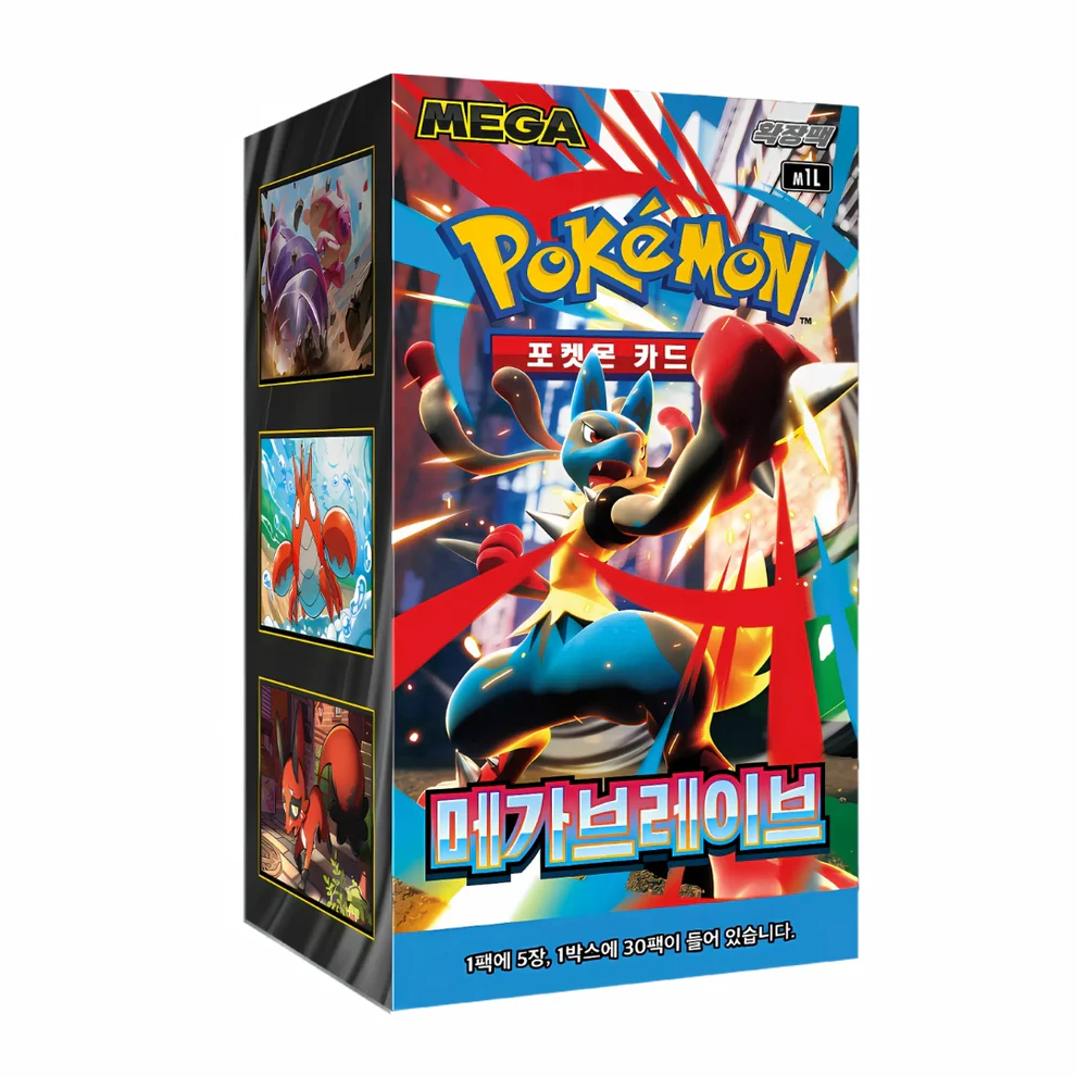 Pokémon Mega Brave m1L Korean Booster Box
