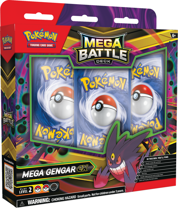Pokemon Mega Gengar Ex Battle Deck