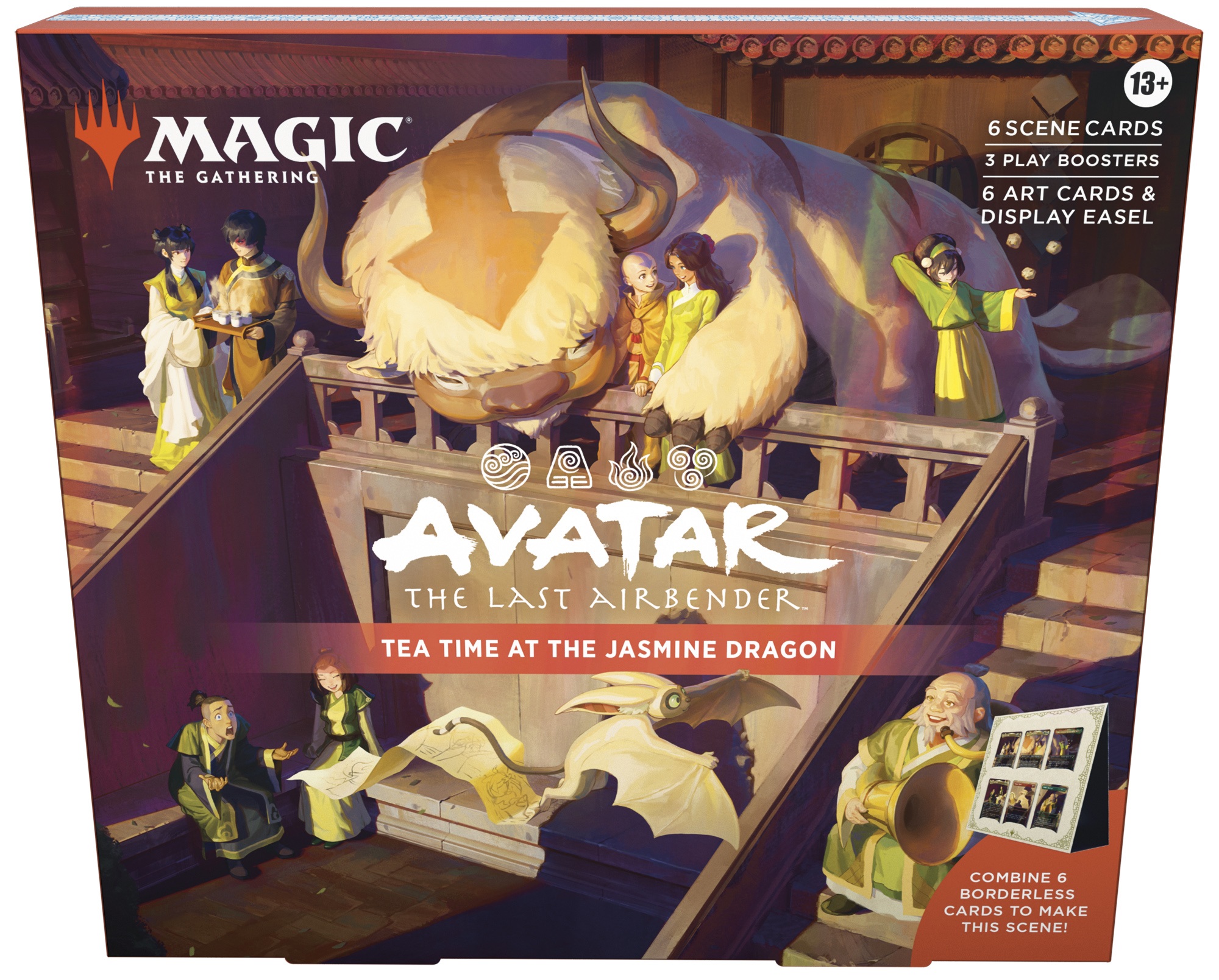 Magic The Gathering Avatar The Last Airbender Tea Time At The Jasmine Dragon Scene Box
