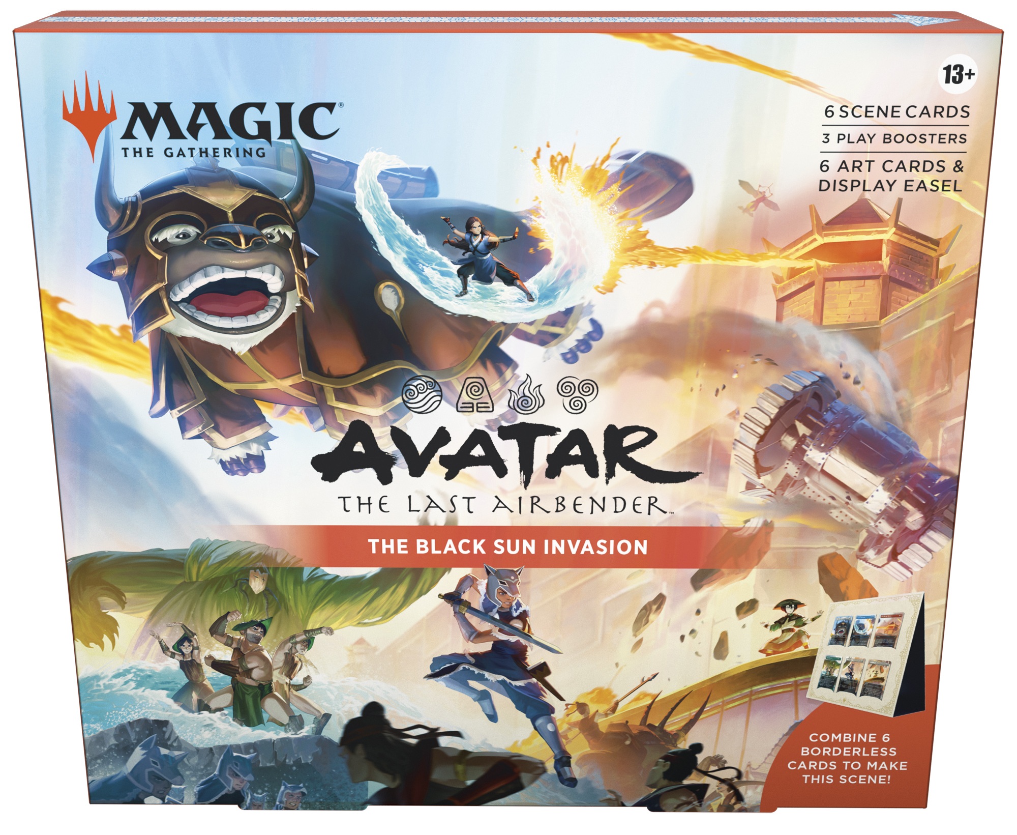 Magic The Gathering Avatar The Last Airbender The Black Sun Invasion Scene Box