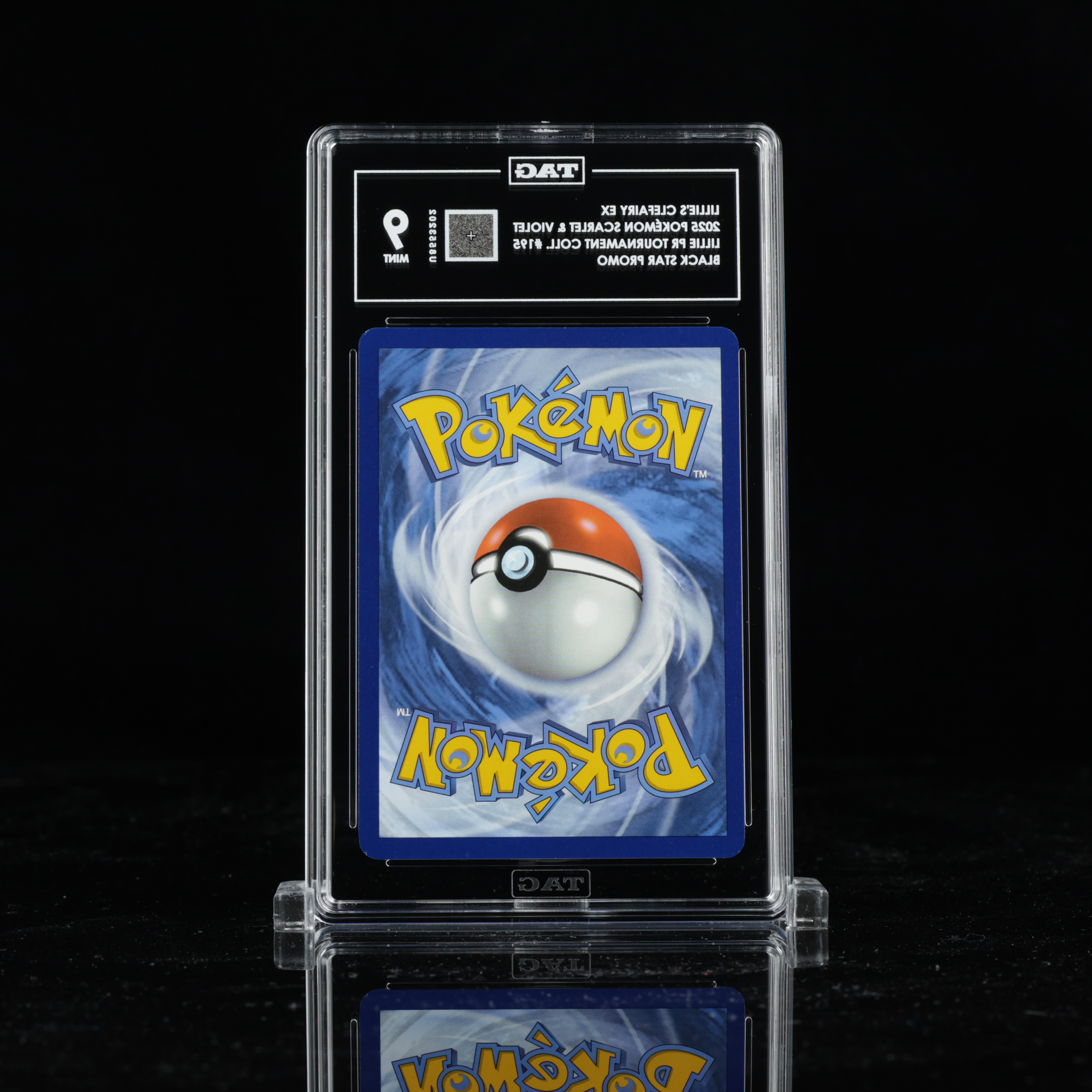 Lillie’s Clefairy EX 2025 Pokémon Scarlet & Violet Black Star Promos #195