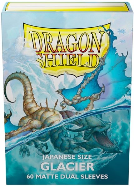 Dragon Shield Japanese Size Dual Matte Glacier (60pcs)