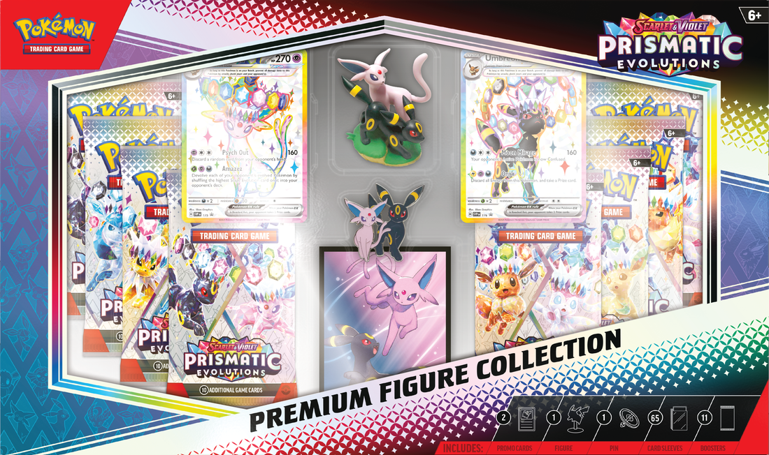 Pokemon Prismatic Evolutions Premium Figure Collection