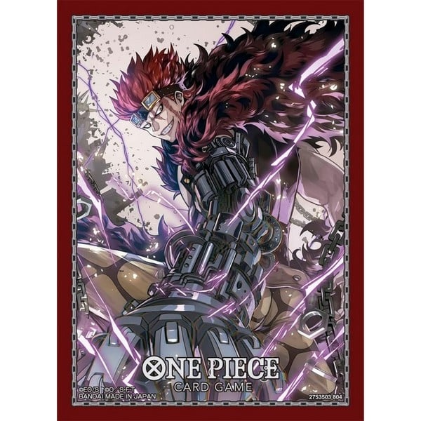 One Piece Eustass Kid Standard Size Sleeves (70pcs)