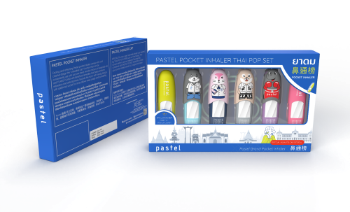 Pastel Pocket Inhaler Thai Pop Box set