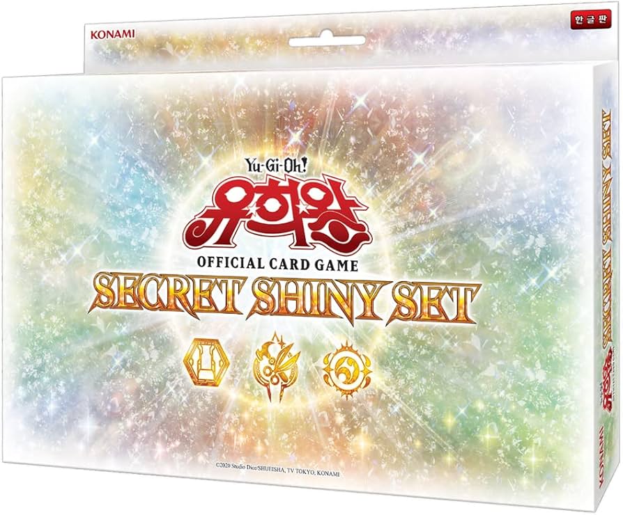 Yugioh Cards “Secret Shiny Set” SSB1-KR Booster Box Korean Ver