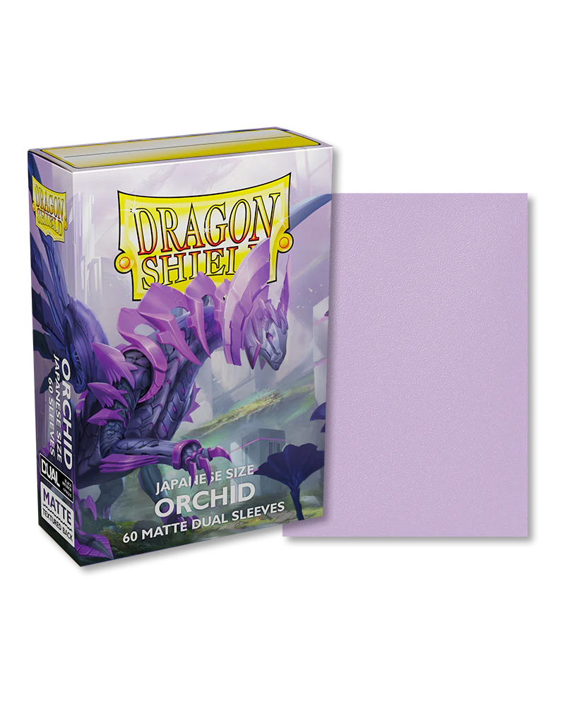 Dragon Shield - 60ct Japanese Size - Dual - Orchid Matte