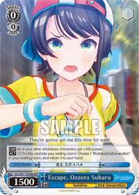 Escape, Oozora Subaru