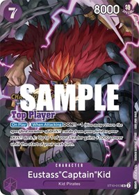 Eustass"Captain"Kid (CS 2023 Top Players Pack)