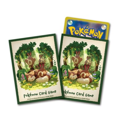 Pokemon Centre Japan Furret and Sentret Standard Size Sleeves (64pcs)