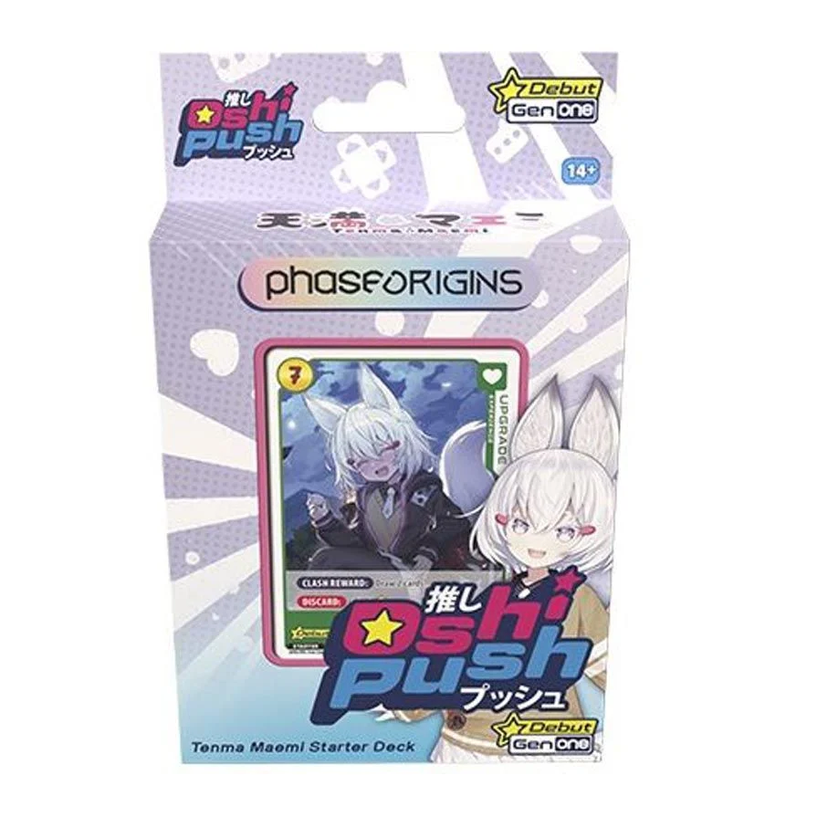 Oshi Push Pipkin Debut Gen One Tenma Starter Deck