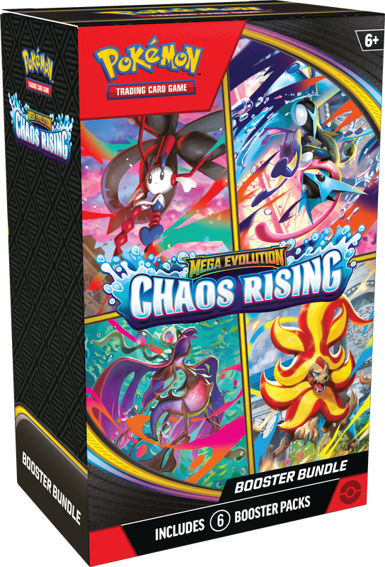 Pokemon Mega Evolution Chaos Rising Booster Bundle