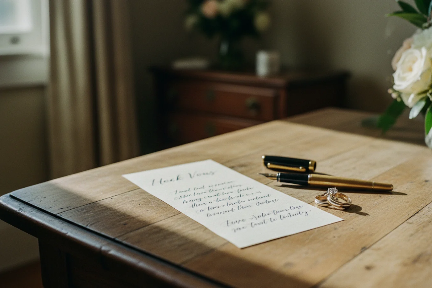 How to Write Your Own Wedding Vows (A Simple, Step-by-Step Formula)