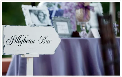 Wedding signage