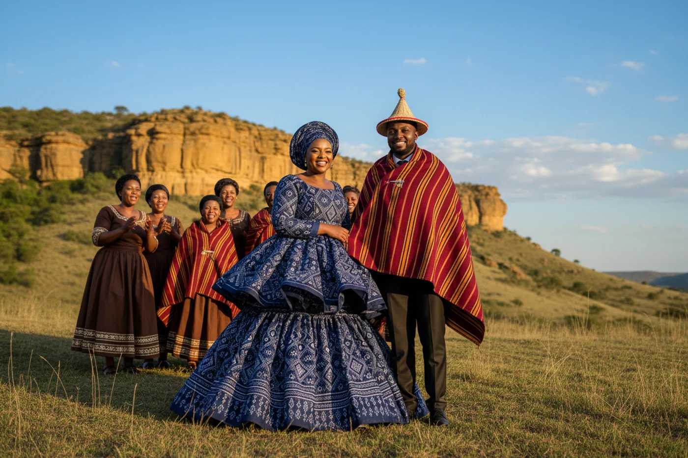 Sotho and Tswana Traditional Weddings: Customs and Attire