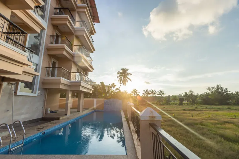 New Launch -  Luxury Pool+Field View | 1BHK Suite