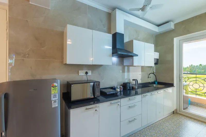 Tranquil 1BHK suite Pool+Field Calangute Da Alohas