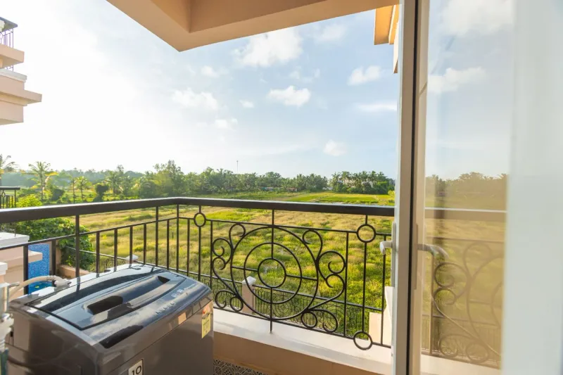 Tranquil 1BHK suite Pool+Field Calangute Da Alohas