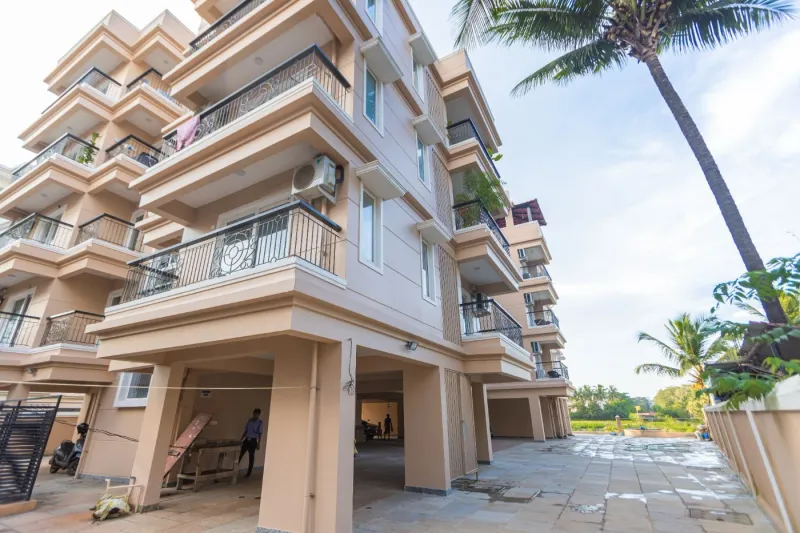 Tranquil 1BHK suite Pool+Field Calangute Da Alohas