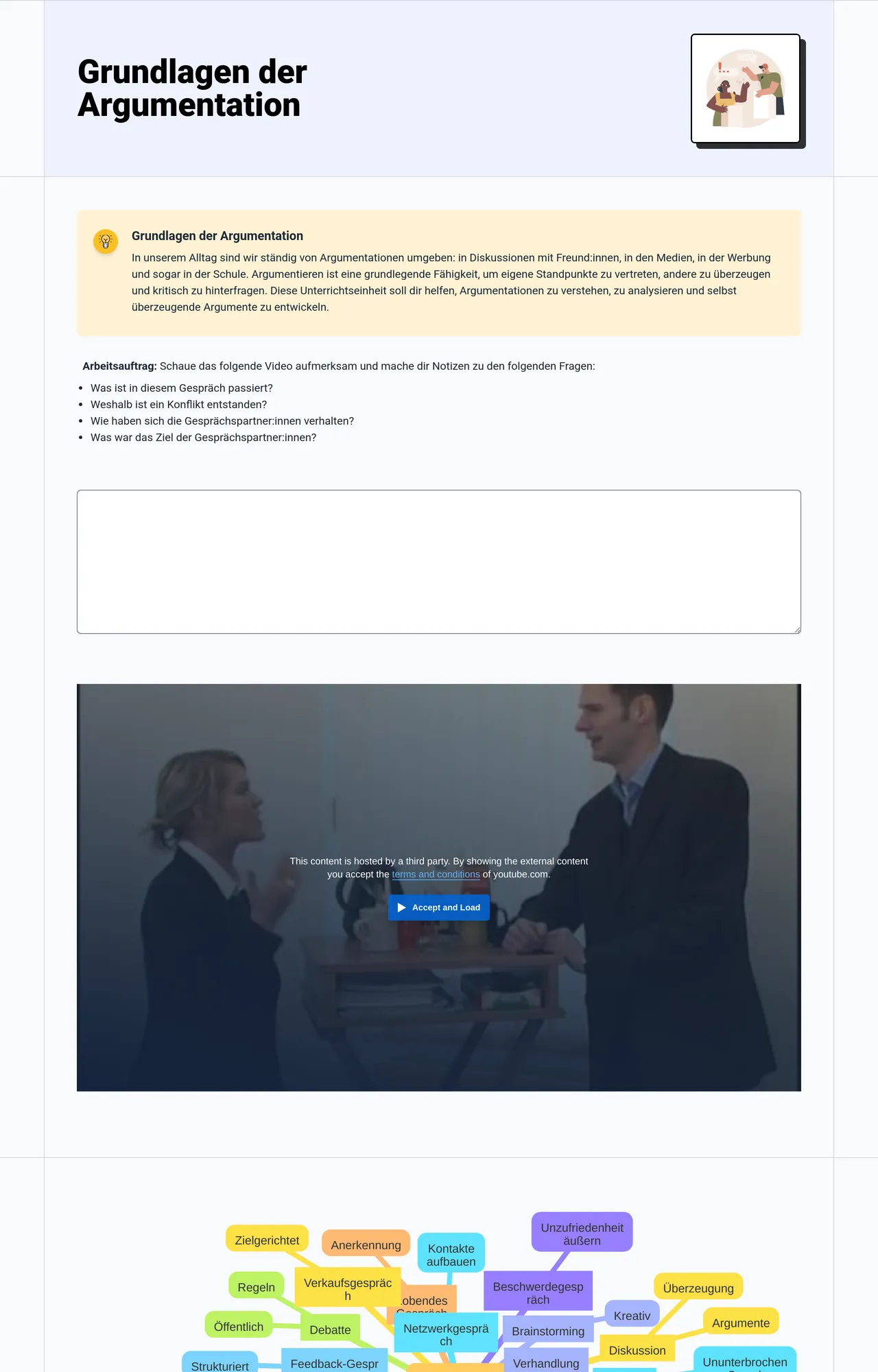 Grundlagen der Argumentation