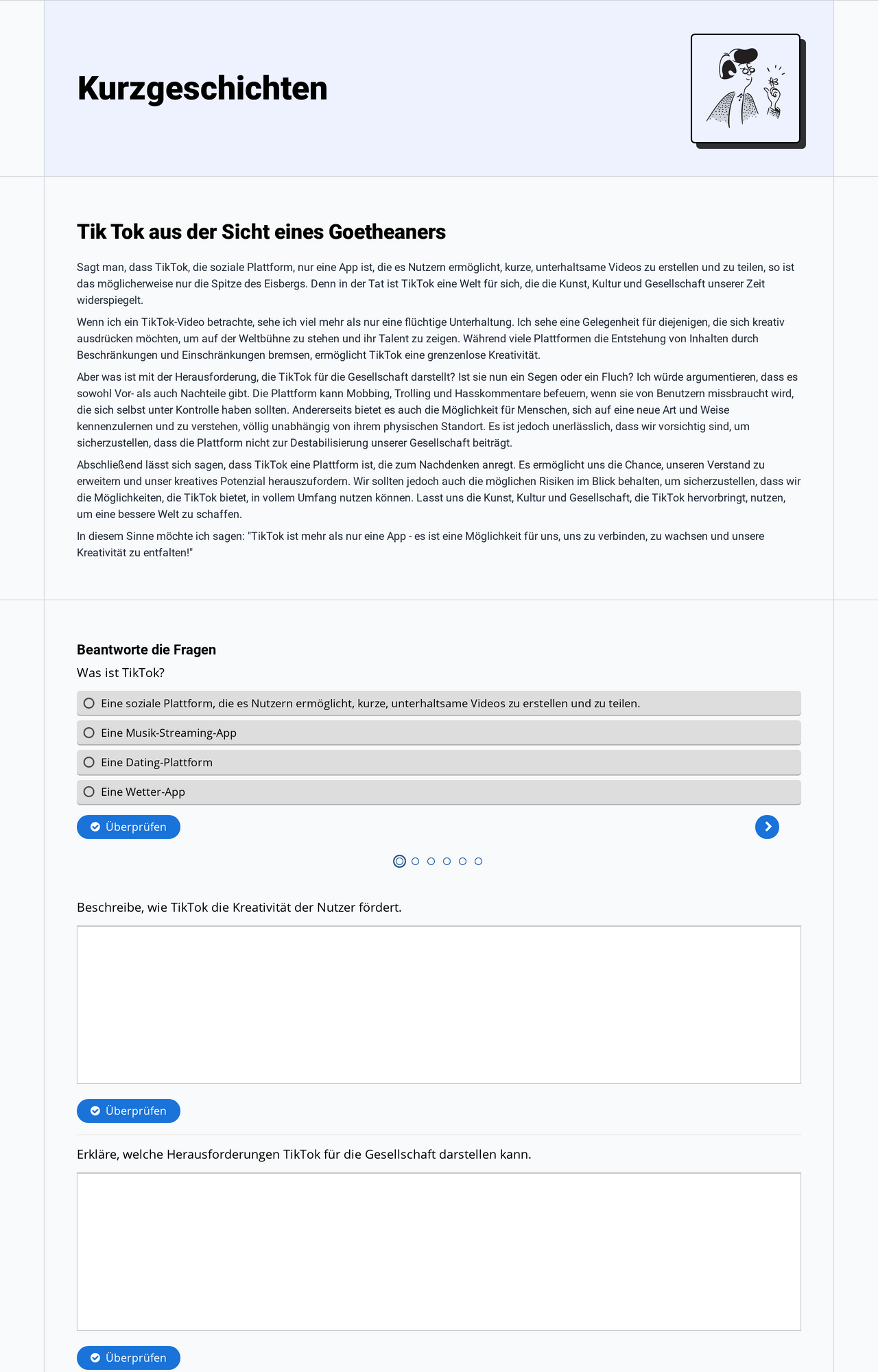 Kurzgeschichten