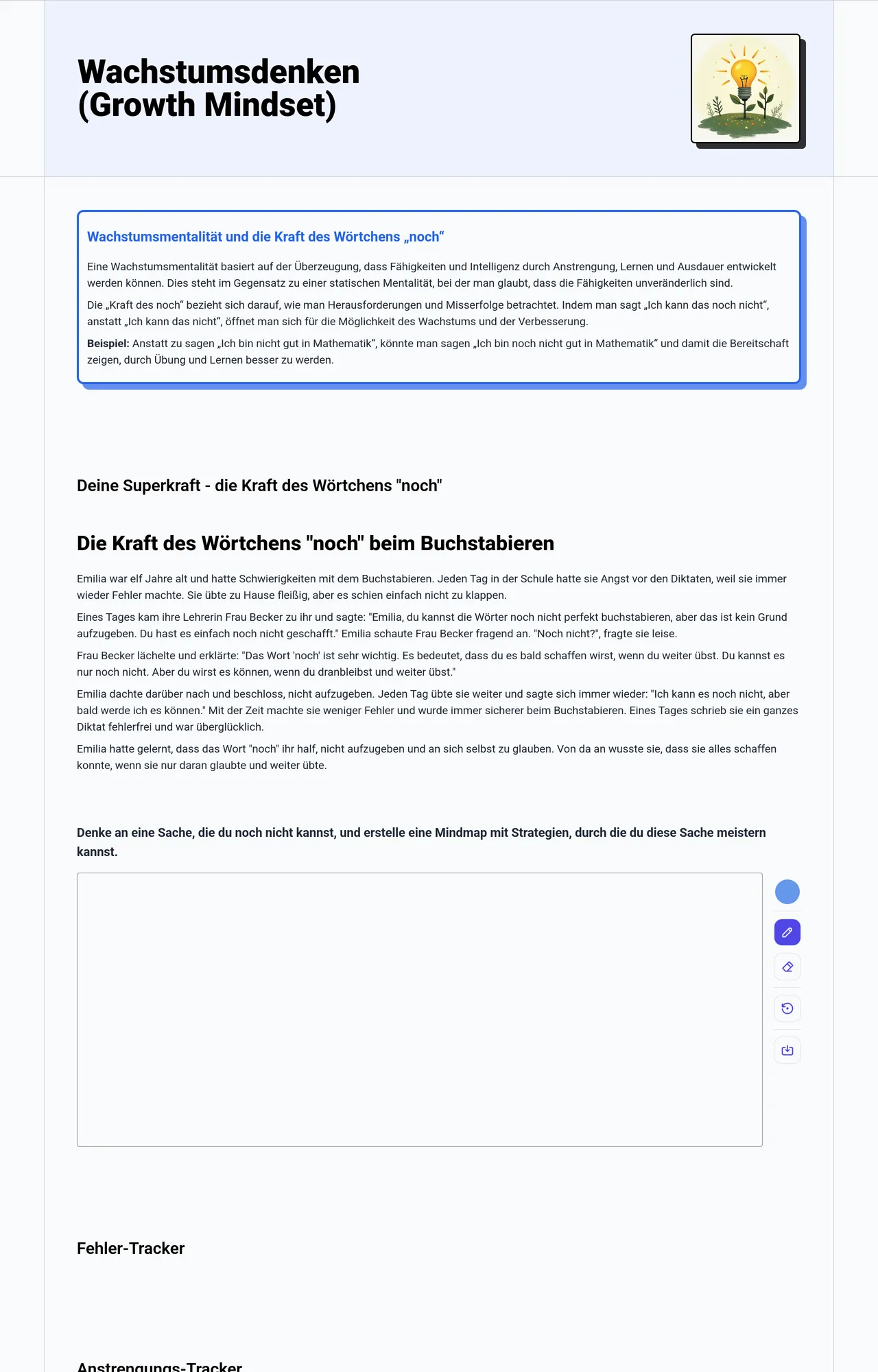 Wachstumsdenken (Growth Mindset)