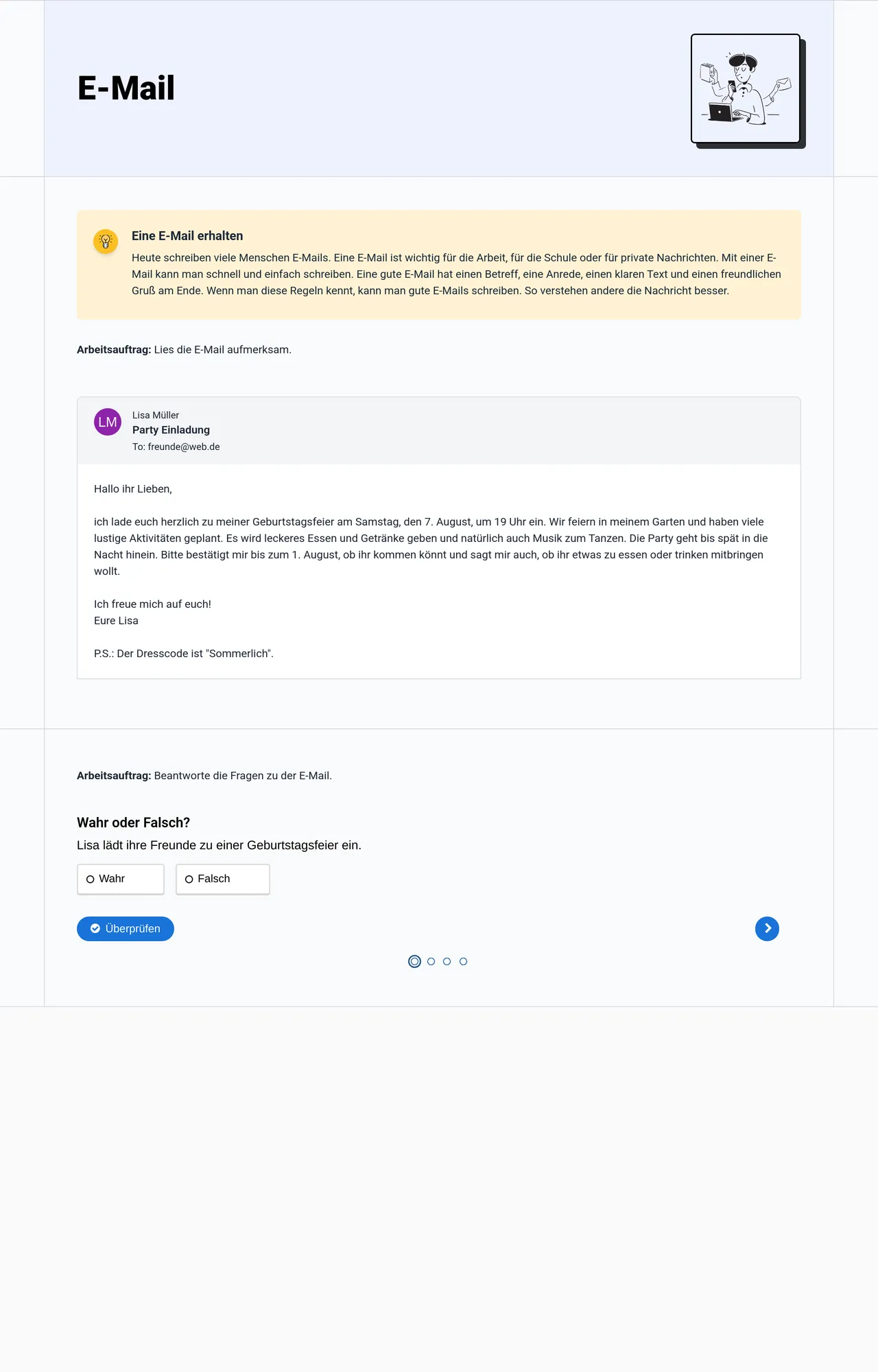 E-Mail (DaF/ DaZ) A2
