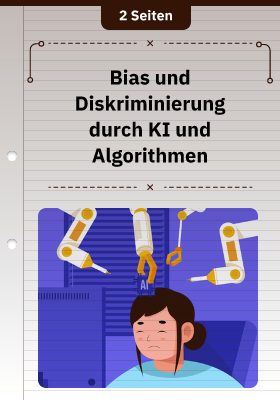 Bias und Diskriminierung durch KI und Algorithmen