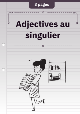 Adjectives au singulier