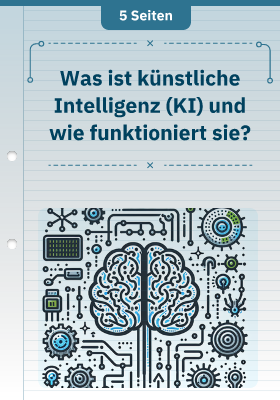 Was ist künstliche Intelligenz (KI) und wie funktioniert sie?