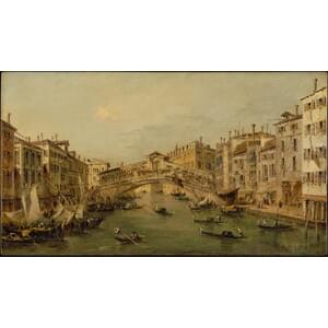 Венеция: Риалто в онлайн галерия от  Франческо Гуарди