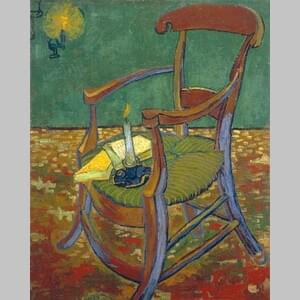 Столът на Гоген в онлайн галерия от Ван Гог